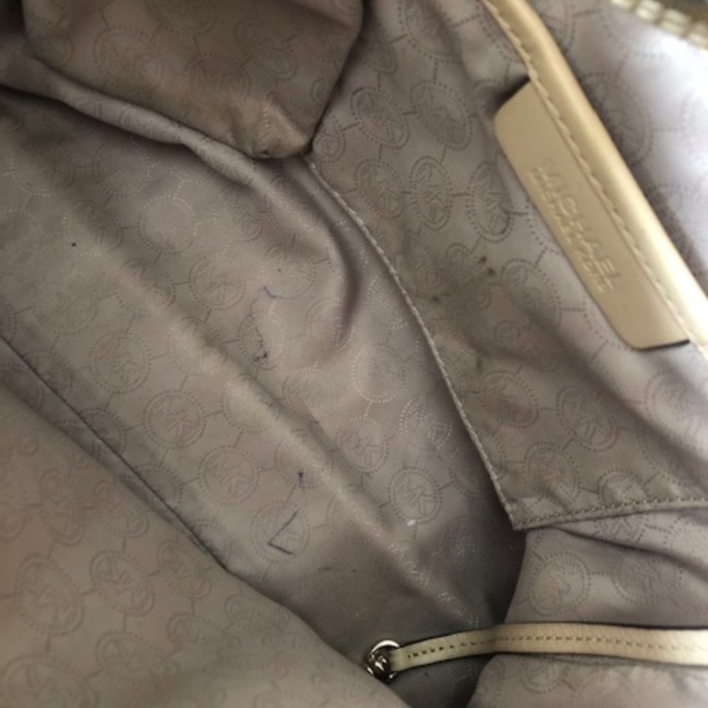 Signature Mk Michael Kors Large Tote Canvas Bag - image 3